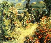 Pierre Renoir Greenhouse Spain oil painting artist